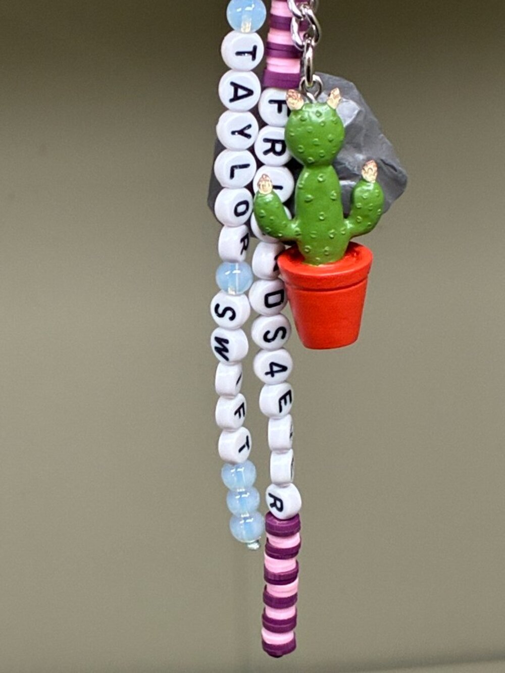 Taylor Swift Friends4Ever Rock & Cactus Keychain Summer 2026 Merch